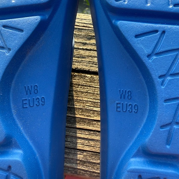 Island Surf FoM Wave ll Women's Sz 8 Orthopedic Recovery Sandals Ocean Blue - Picture 6 of 6